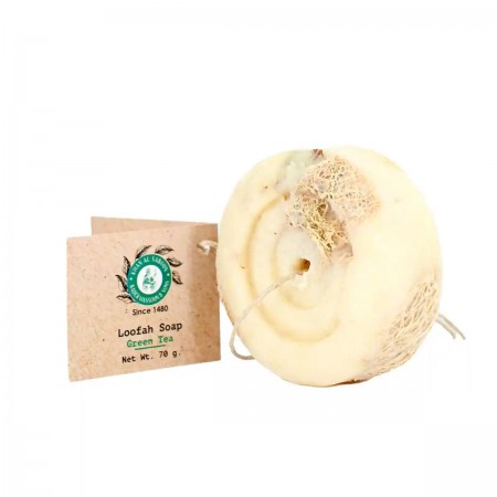 Green Tea Loofah Soap | 70g