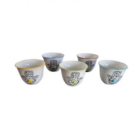 Hamsa Coffee Cups Set of 6...
