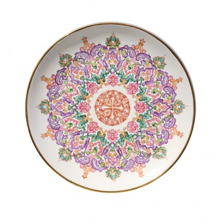 Mandala Decorative Plate|MF