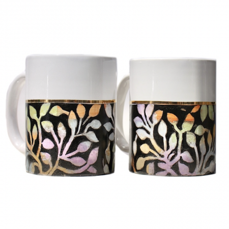 Leaves Mugs | Set of 2|MF