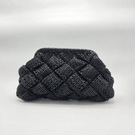 The Stella Clutch | Black |...