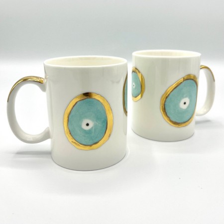 Evil Eye Mugs | Set of 2|MF