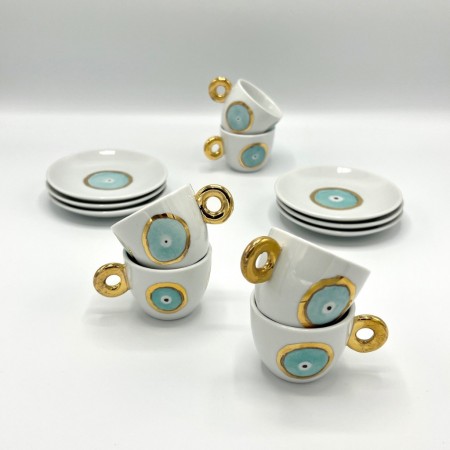 Evil Eye Cups Set of 6 | MF