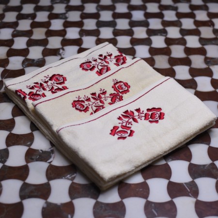 Ottoman Rose Embroidered...
