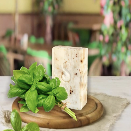 Organic Basil Soap 80g