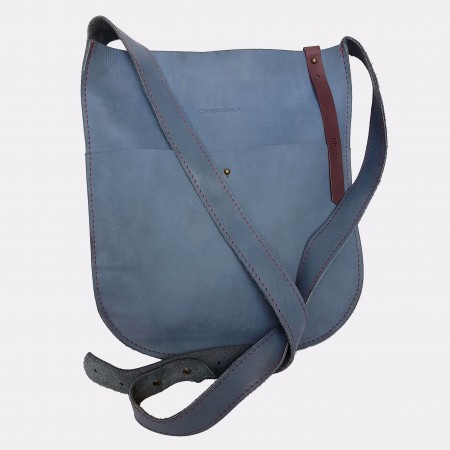 Leyla Saddle Bag | Blue|CK