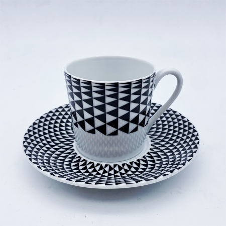 Patterned Coffee Cup