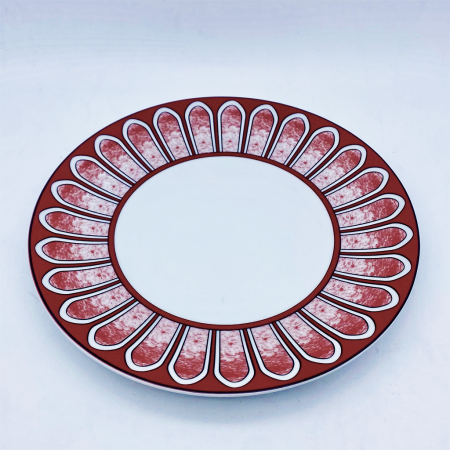 The Warm Red Dinner Plate |...