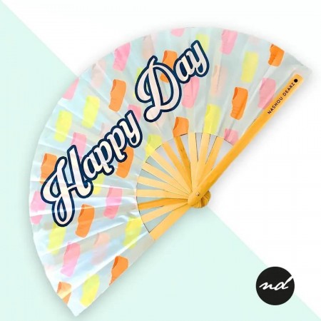 Happy Day Hand Fan