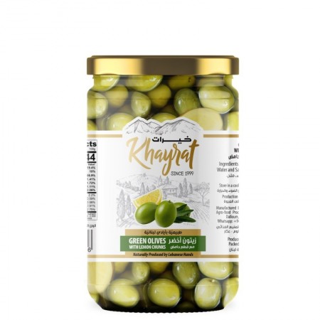 Green Olives with Lemon...