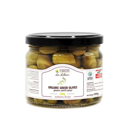 Organic Green Olives | 300g