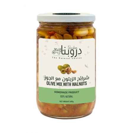 Olive mix with Walnuts | 600g