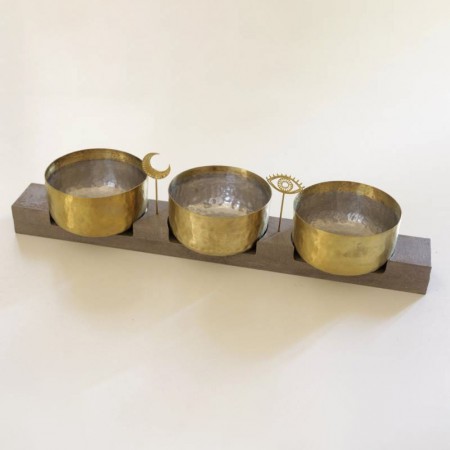 Nuts Bowls Set – Copper | KD