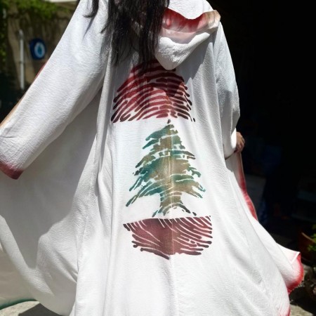 Cedar Fingerprint Kaftan