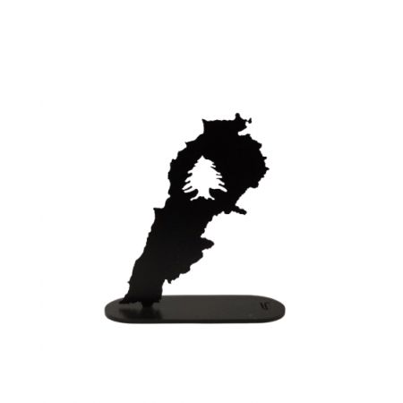 Map of Cedar Mini Stand| Black