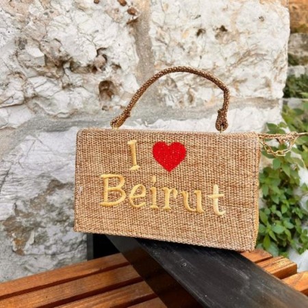 I Love Beirut Clutch