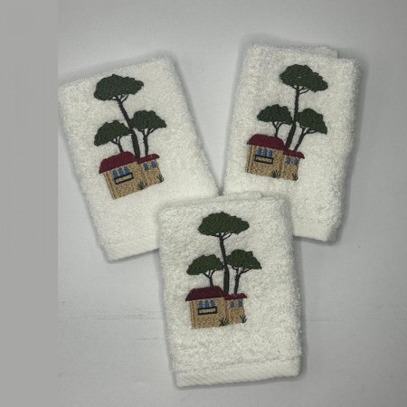 Village Charm Towel Set of 3