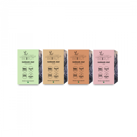 Organic Soap Bar Set | 4 x 80g