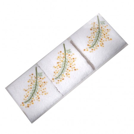 Mimosa Flowers Hand Towel...