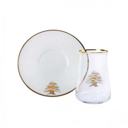 Golden Cedar Tea Cup | Set...