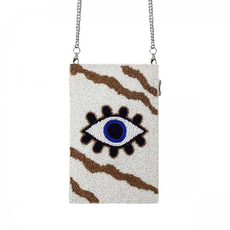 Evil Eye Mobile Holder | White