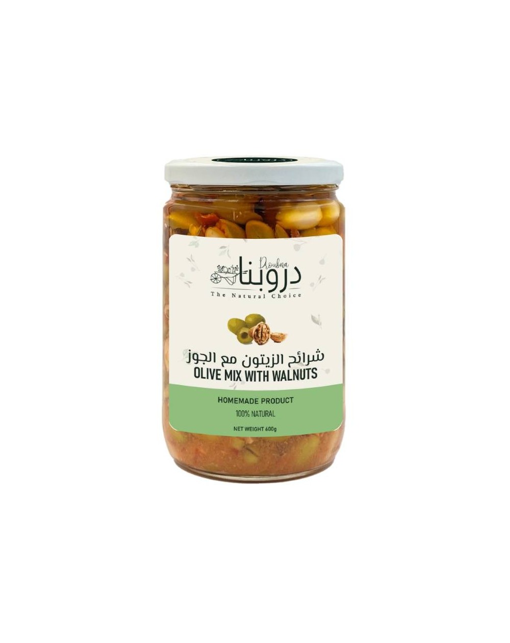 Olive mix with Walnuts | 600g