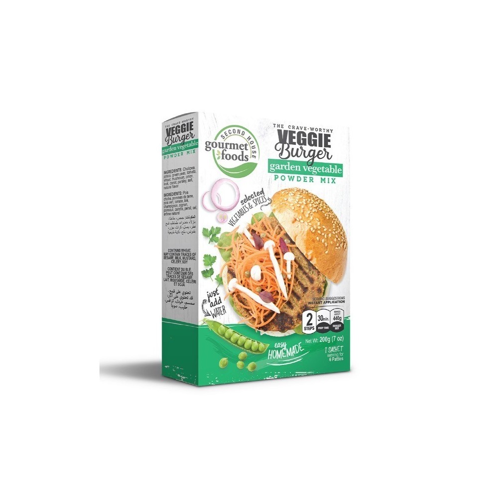 Veggie Burger Powder Mix - Garden Vegetables | 200g