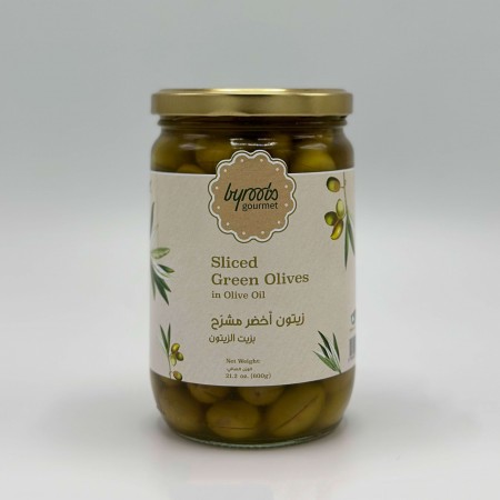 Sliced Green Olives | 600g...