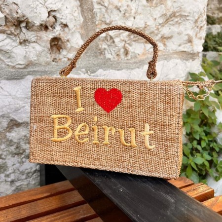 I Love Beirut Clutch