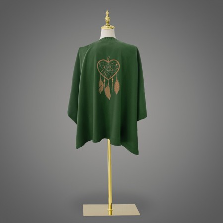 Dream Catcher Poncho| Green