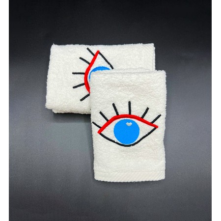 The Blue Eye Towel Set of 3...