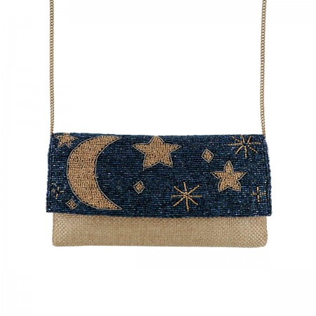 Starry Night Clutch | Black