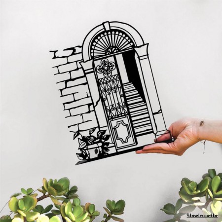 Traditional Door Sculpture